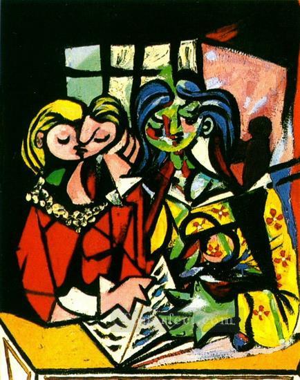 Two figures 1 1934 Pablo Picasso Oil Paintings